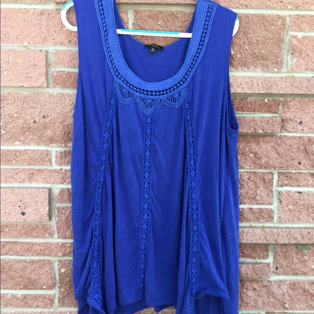 Cupid Woman Blue Tank Top